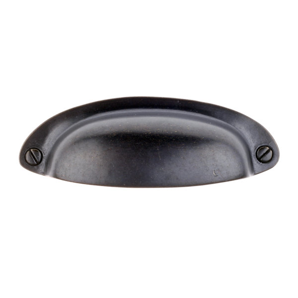 Sumner Street Home Hardware Rustic 3 1/2" Center to Center Cup/Bin Pull